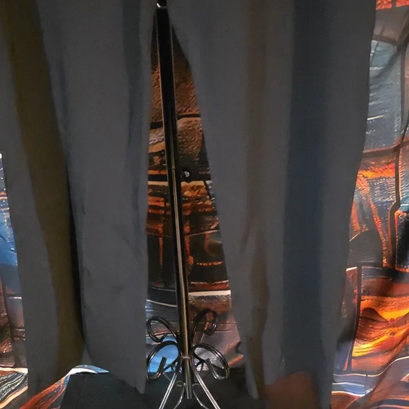 Chico's Elegant Black Woven Dress Pants Womens Size 0 (W492) - Picture 3 of 6